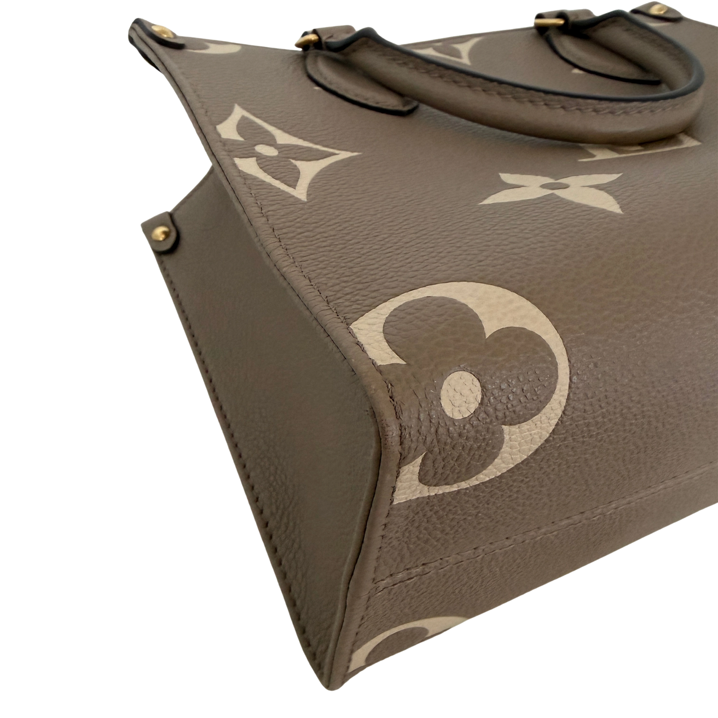 Louis Vuitton OnTheGo PM Monogram Empreinte Tourterelle Fullset / sehr gut Louis Vuitton