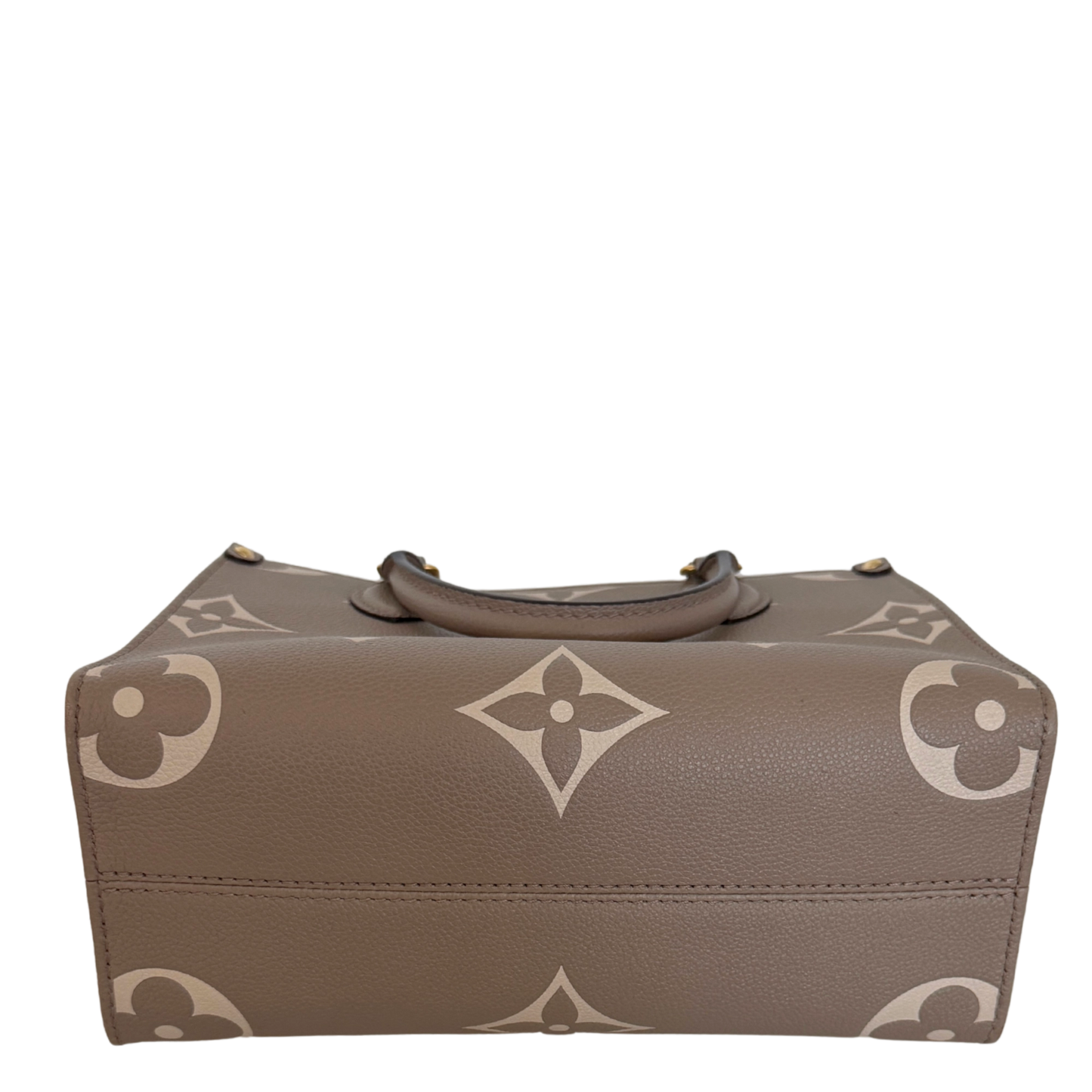 Louis Vuitton OnTheGo PM Monogram Empreinte Tourterelle Fullset / sehr gut Louis Vuitton
