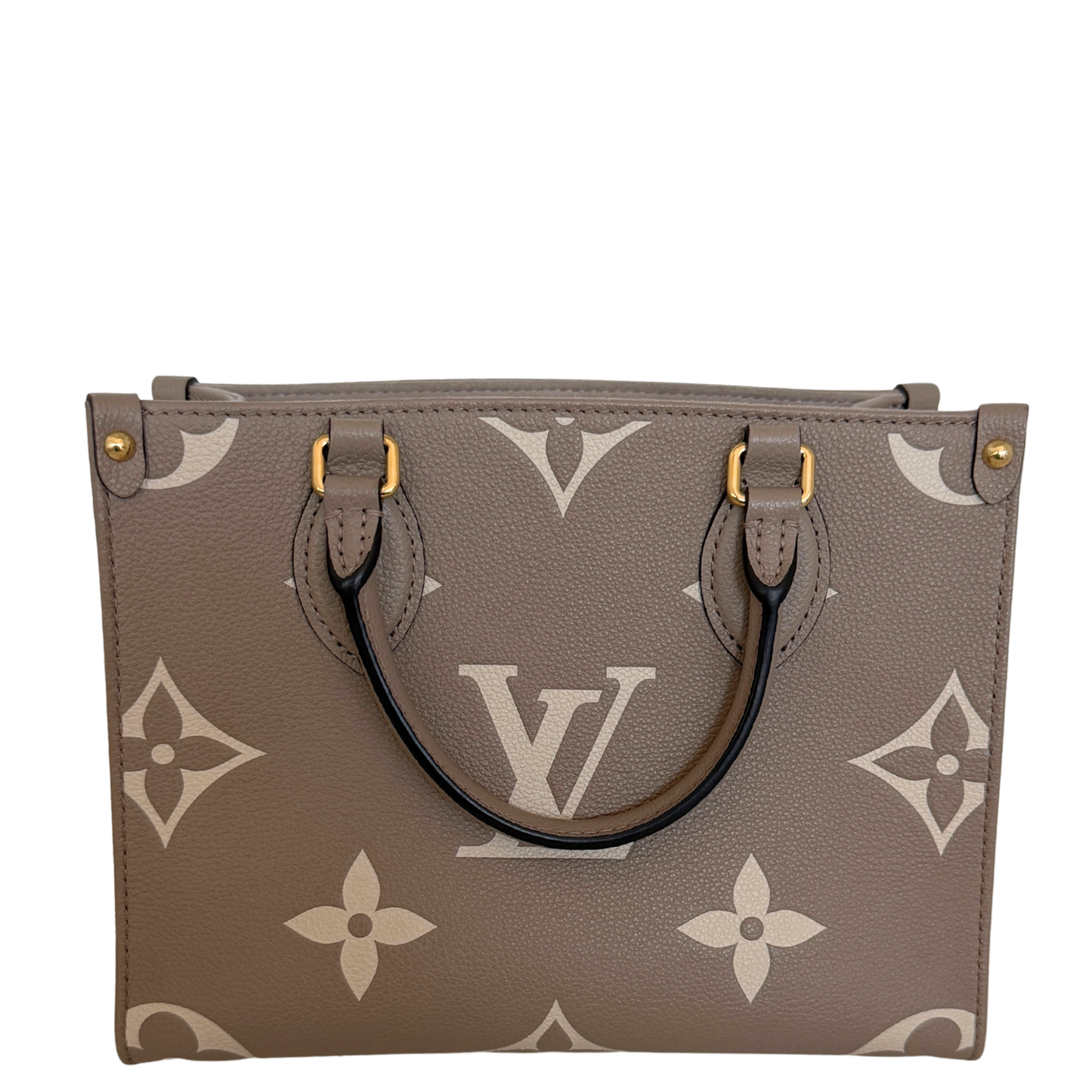 Louis Vuitton OnTheGo PM Monogram Empreinte Tourterelle Fullset / sehr gut Louis Vuitton