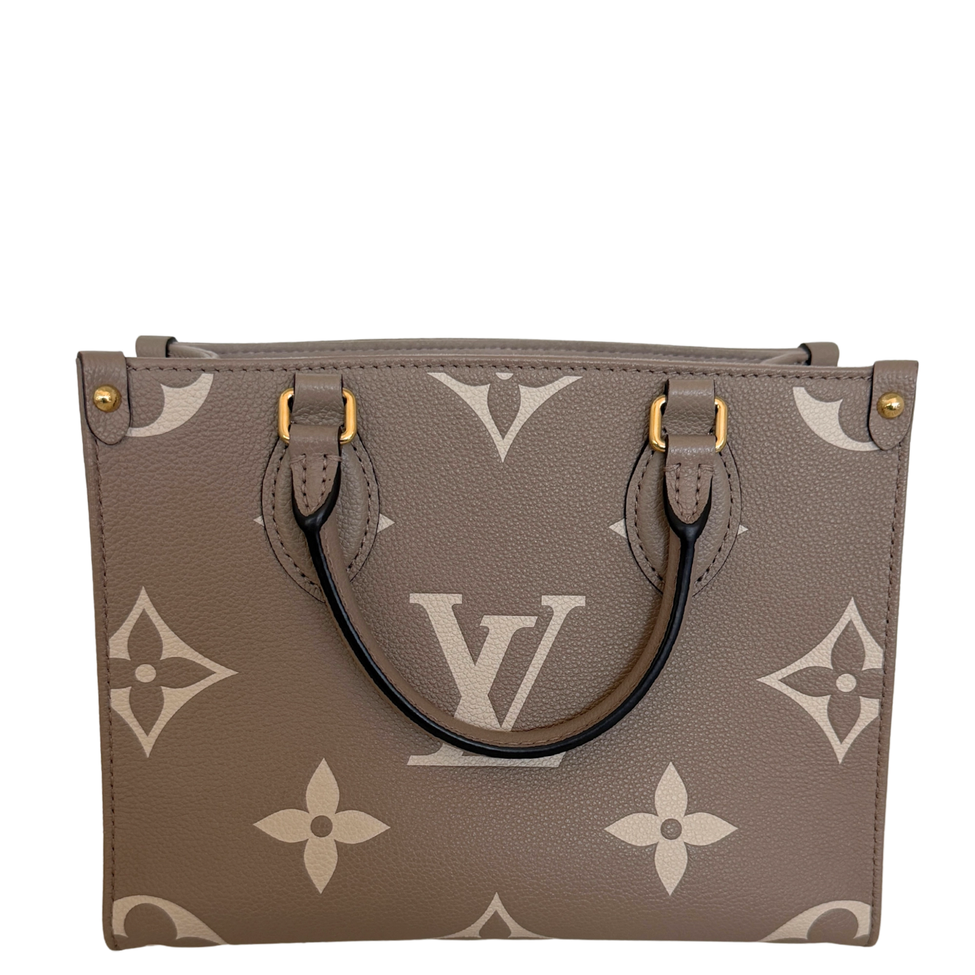Louis Vuitton OnTheGo PM Monogram Empreinte Tourterelle Fullset / sehr gut Louis Vuitton
