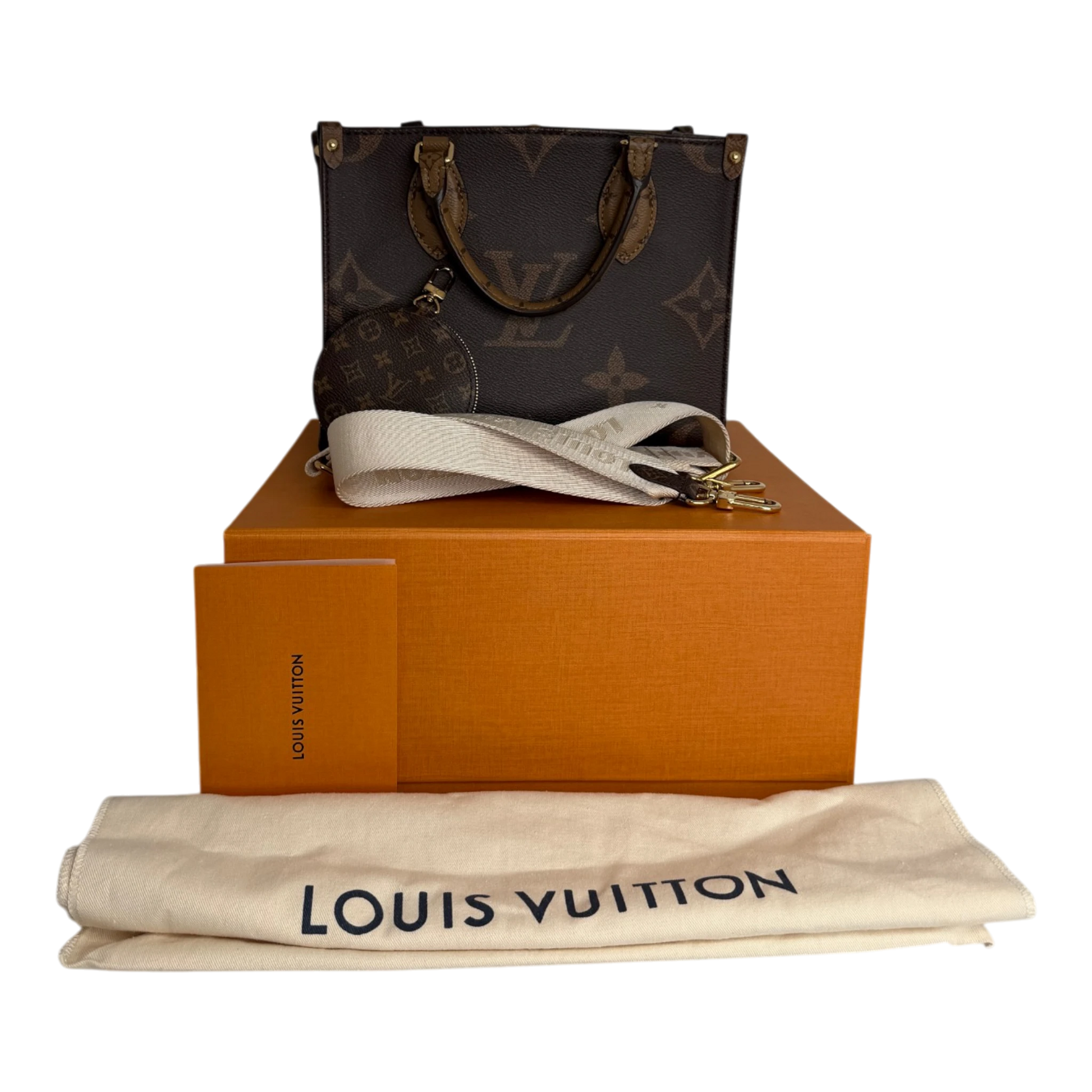 Louis Vuitton OnTheGo PM Monogram Reverse Fullset Louis Vuitton