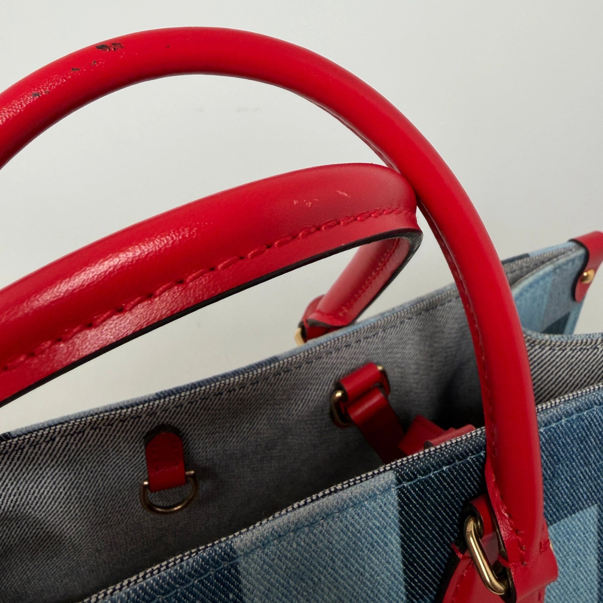 Louis Vuitton Onthego GM Denim Shopper M44992 / sehr gut Louis Vuitton