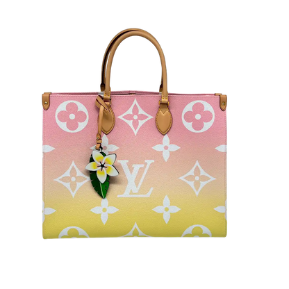 Louis Vuitton Onthego GM by the Pool Gradient Pastel light Pink Fullset / Neu Louis Vuitton