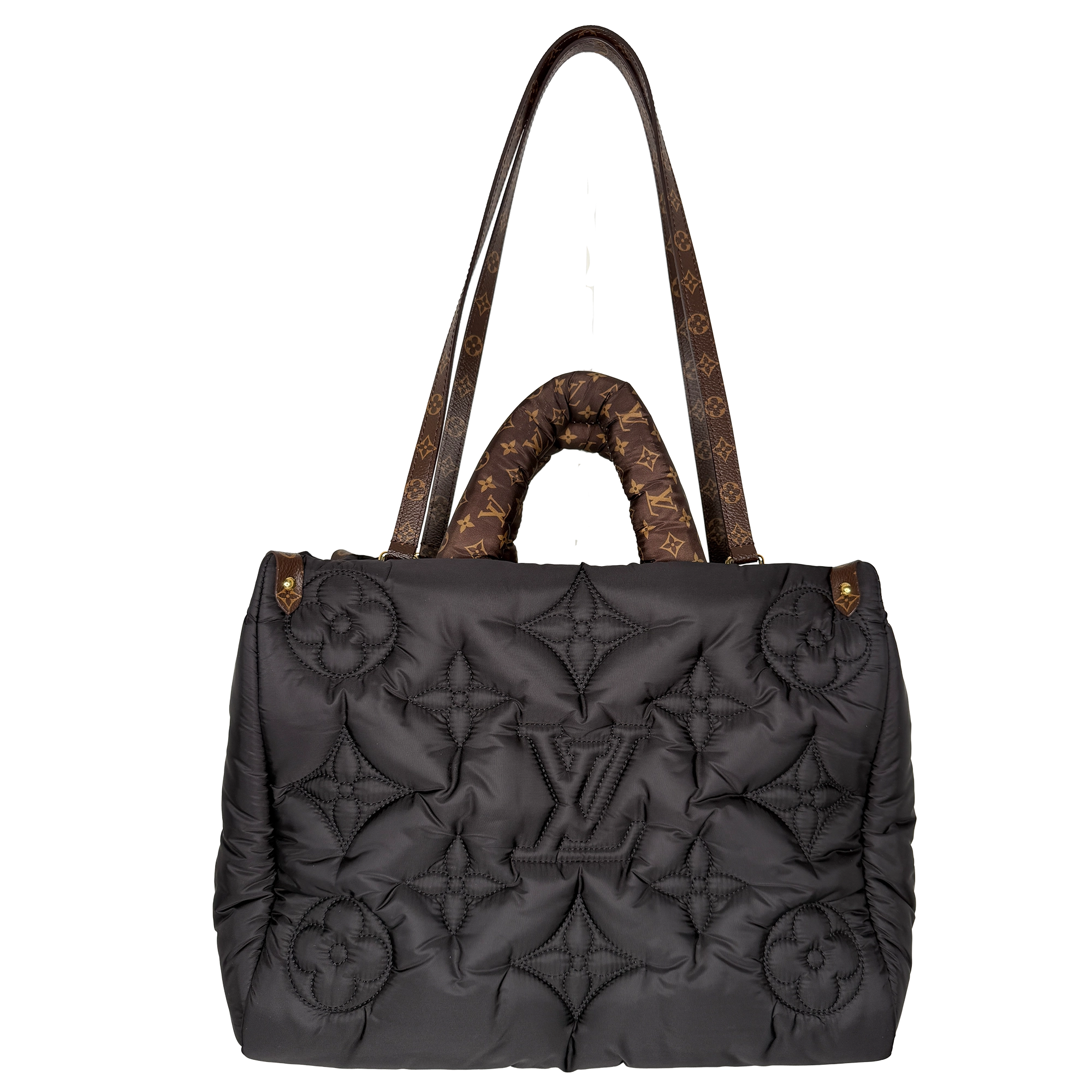 Louis Vuitton Onthego MM Pillow black Fullset M21069 / sehr gut Louis Vuitton