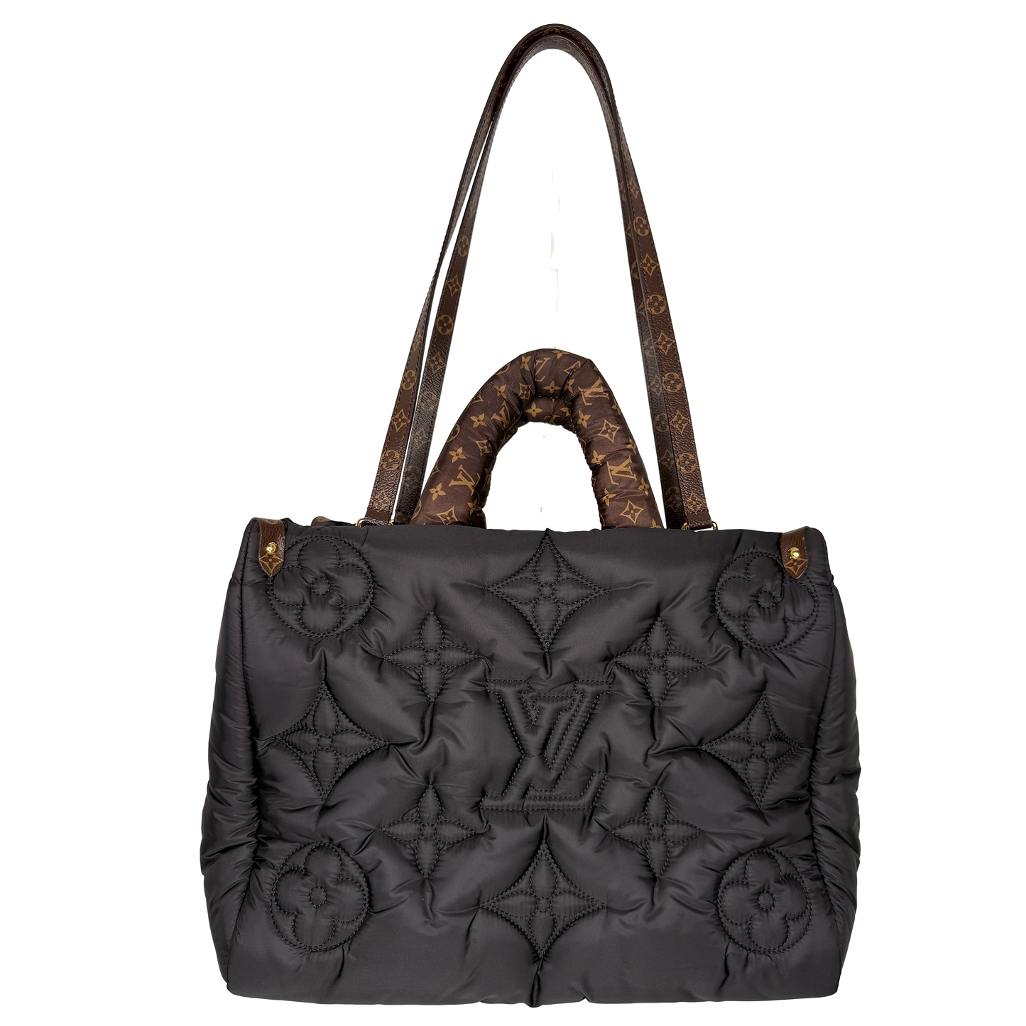Louis Vuitton Onthego MM Pillow black Fullset M21069 / sehr gut Louis Vuitton