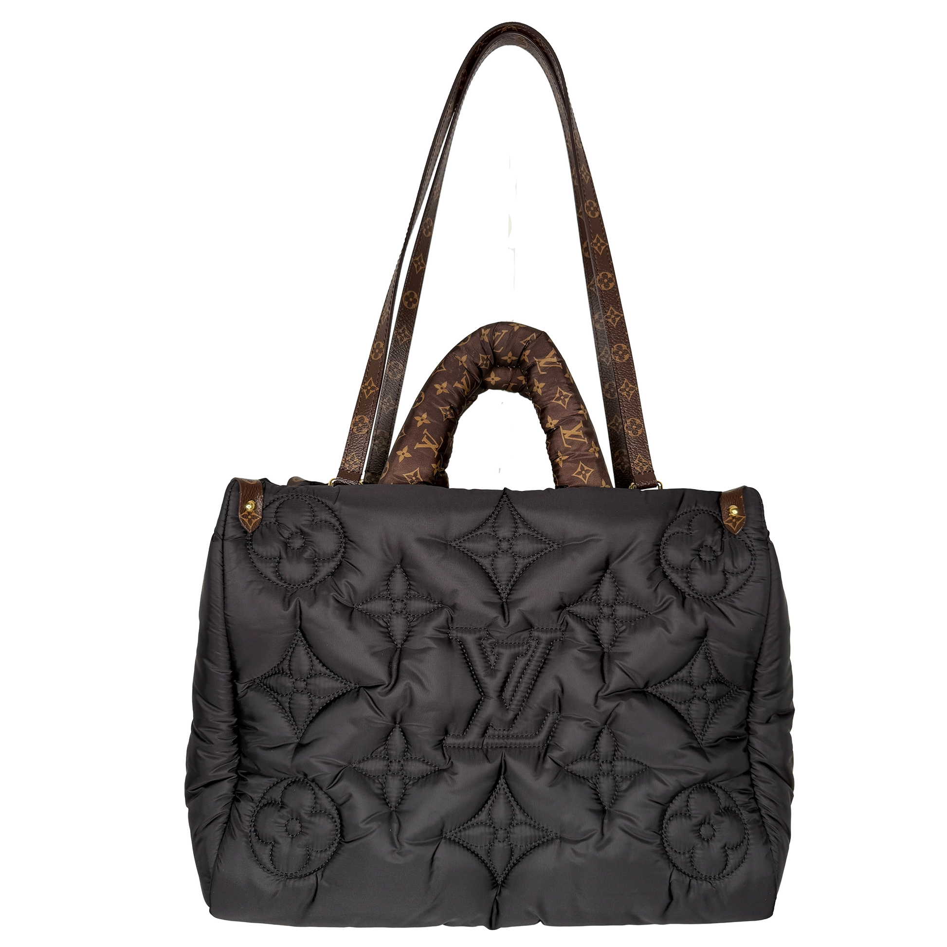 Louis Vuitton Onthego MM Pillow black Fullset M21069 / sehr gut Louis Vuitton