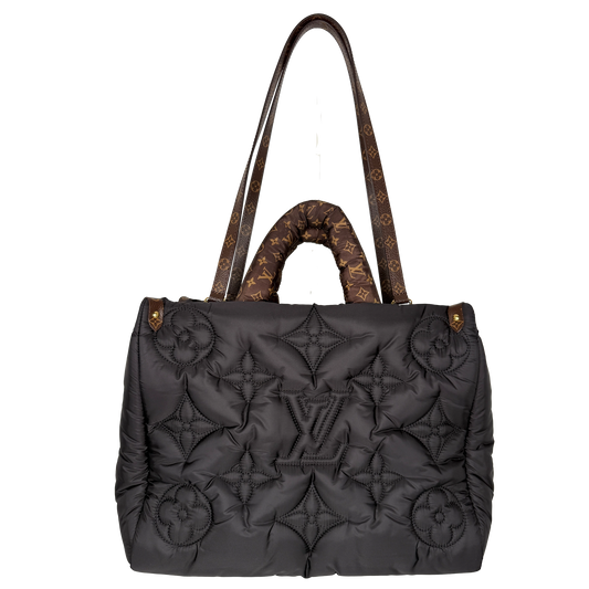 Louis Vuitton Onthego MM Pillow black Fullset M21069 / sehr gut Louis Vuitton