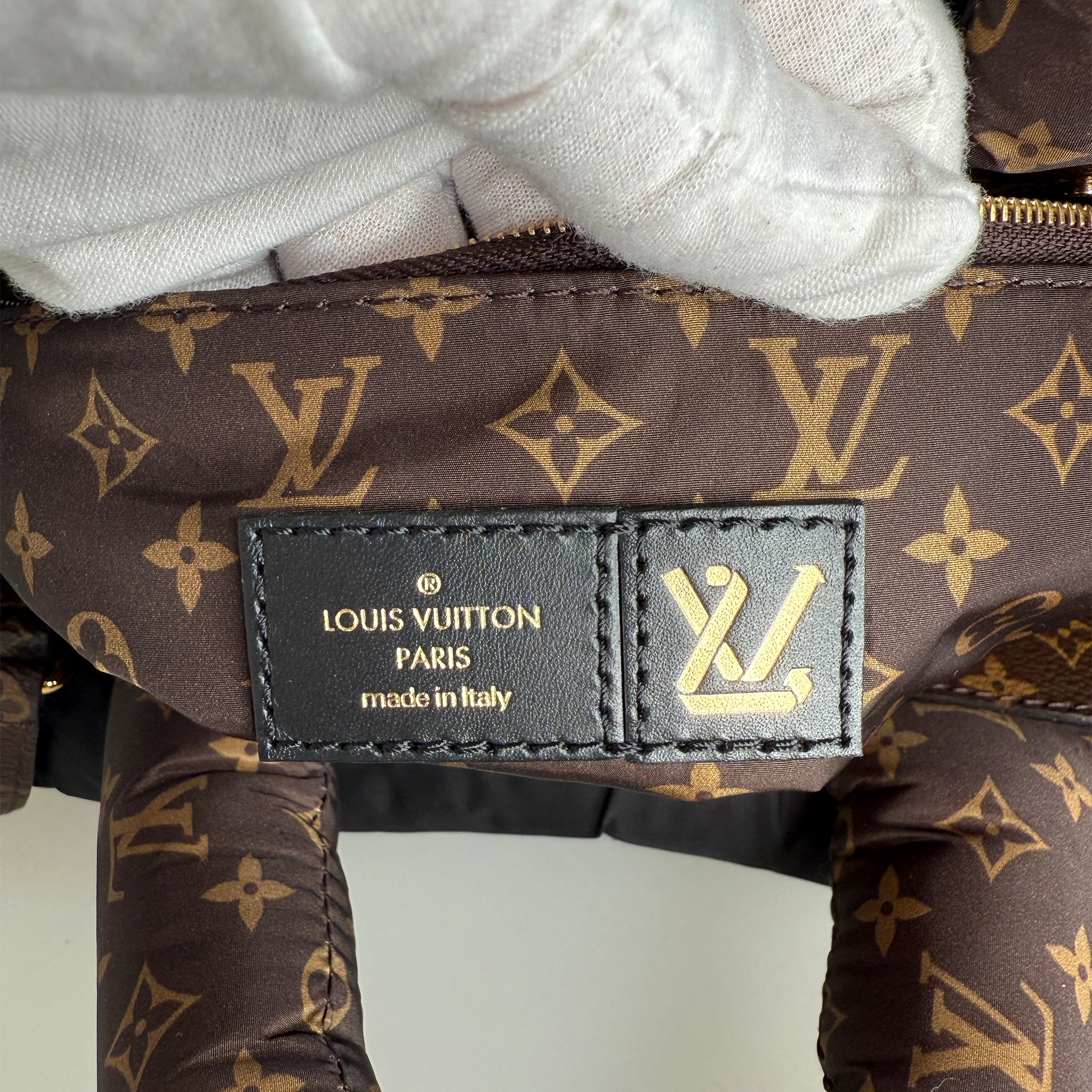 Louis Vuitton Onthego MM Pillow black Fullset M21069 / sehr gut Louis Vuitton