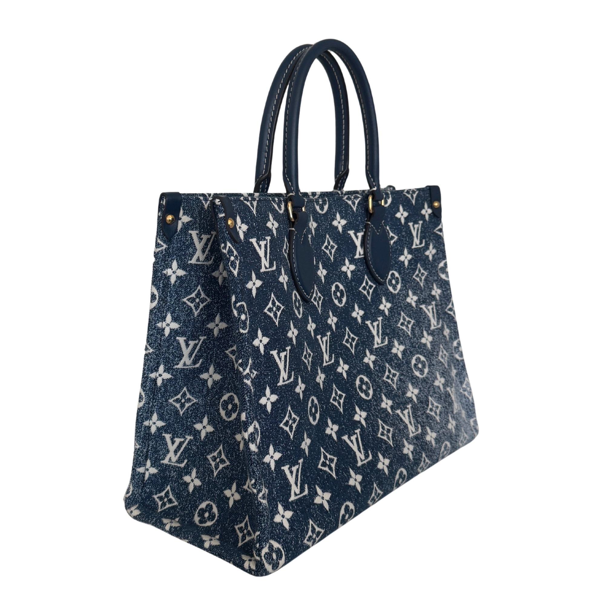 Louis Vuitton Onthego MM bleu Denim M59608 Fullset / neuwertig Louis Vuitton