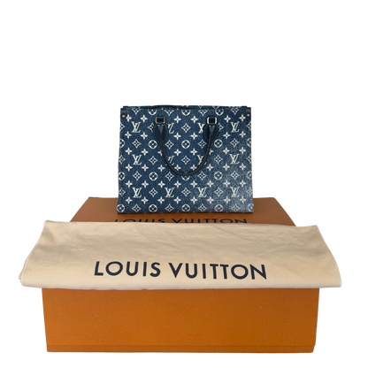 Louis Vuitton Onthego MM bleu Denim M59608 Fullset / neuwertig Louis Vuitton