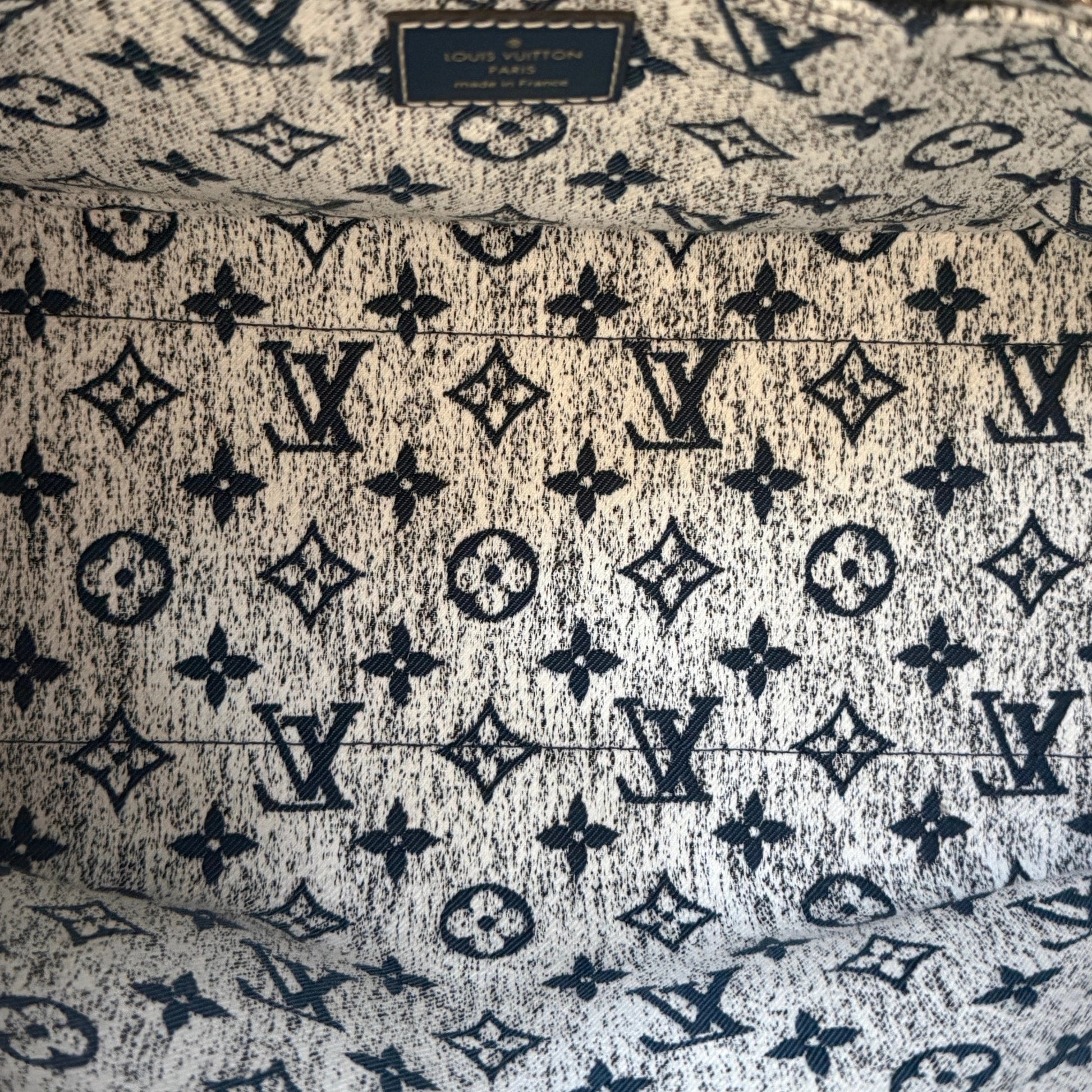 Louis Vuitton Onthego MM bleu Denim M59608 Fullset / neuwertig Louis Vuitton