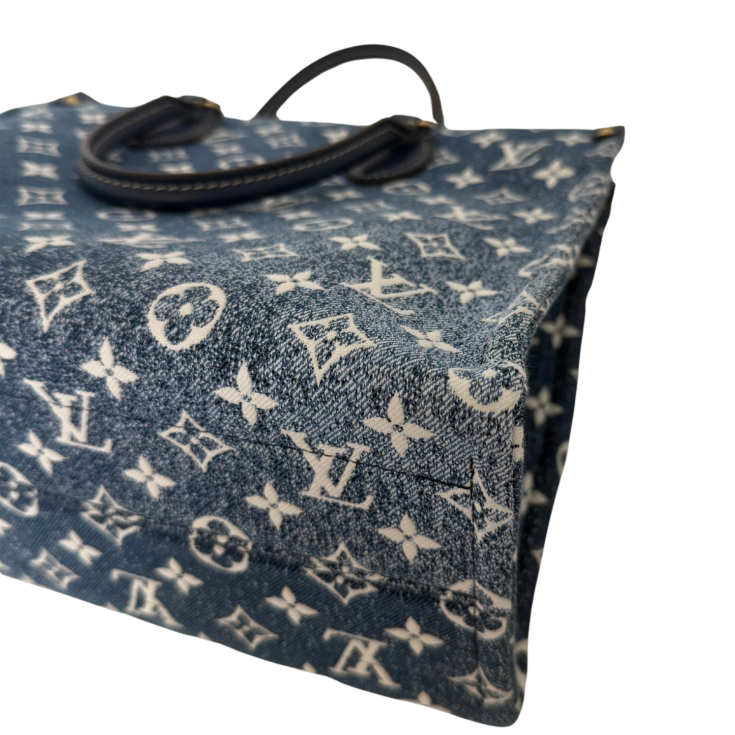 Louis Vuitton Onthego MM bleu Denim M59608 Fullset / neuwertig Louis Vuitton