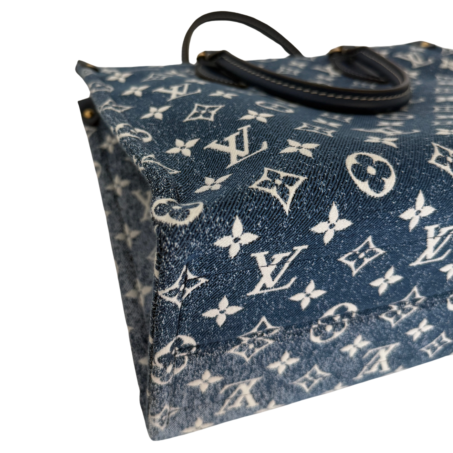 Louis Vuitton Onthego MM bleu Denim M59608 Fullset / neuwertig Louis Vuitton