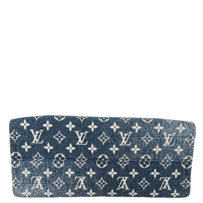 Louis Vuitton Onthego MM bleu Denim M59608 Fullset / neuwertig Louis Vuitton