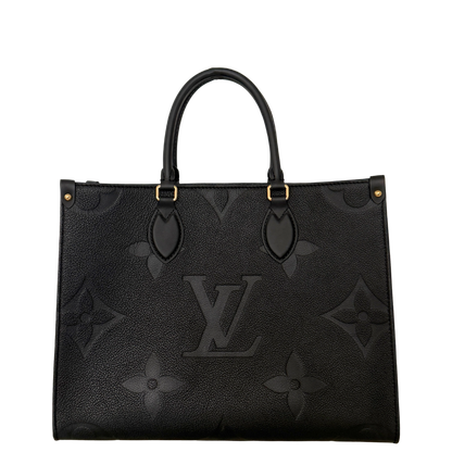 Louis Vuitton Onthego MM Empreinte Leder schwarz M45595 / sehr gut Louis Vuitton