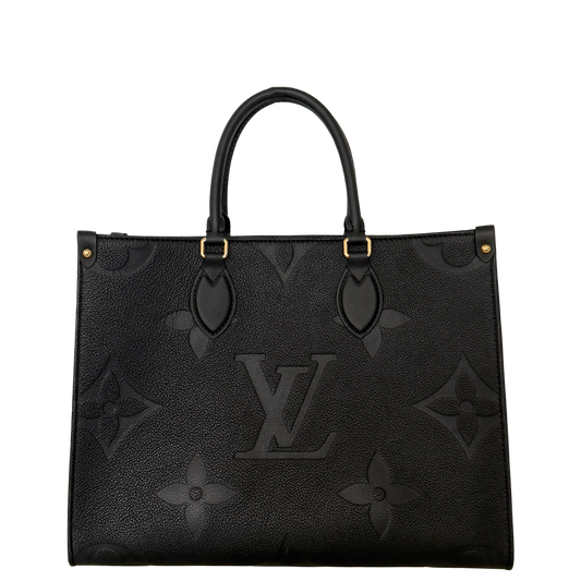 Louis Vuitton Onthego MM Empreinte Leder schwarz M45595 / sehr gut Louis Vuitton