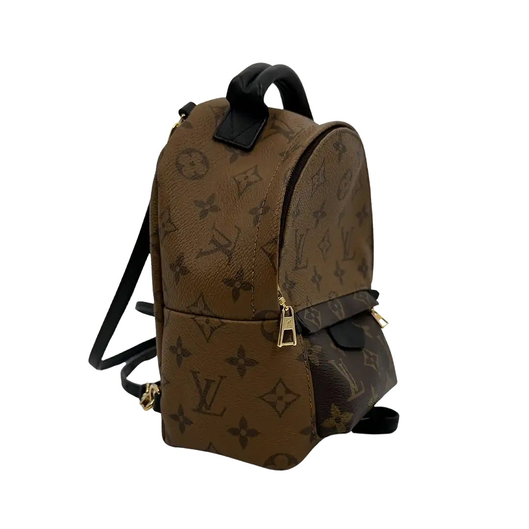 Louis Vuitton Palm Springs Mini Rucksack Reverse Monogram Fullset / sehr gut Louis Vuitton