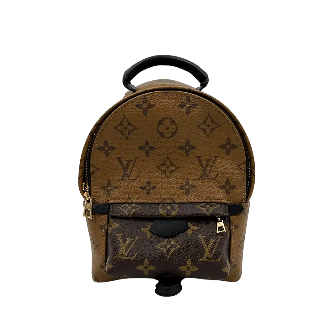 Louis Vuitton Palm Springs Mini Rucksack Reverse Monogram Fullset / sehr gut Louis Vuitton