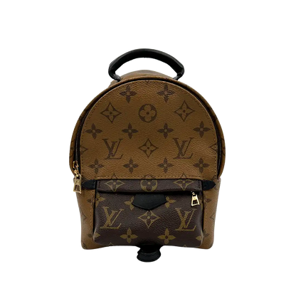 Louis Vuitton Palm Springs Mini Rucksack Reverse Monogram Fullset / sehr gut Louis Vuitton