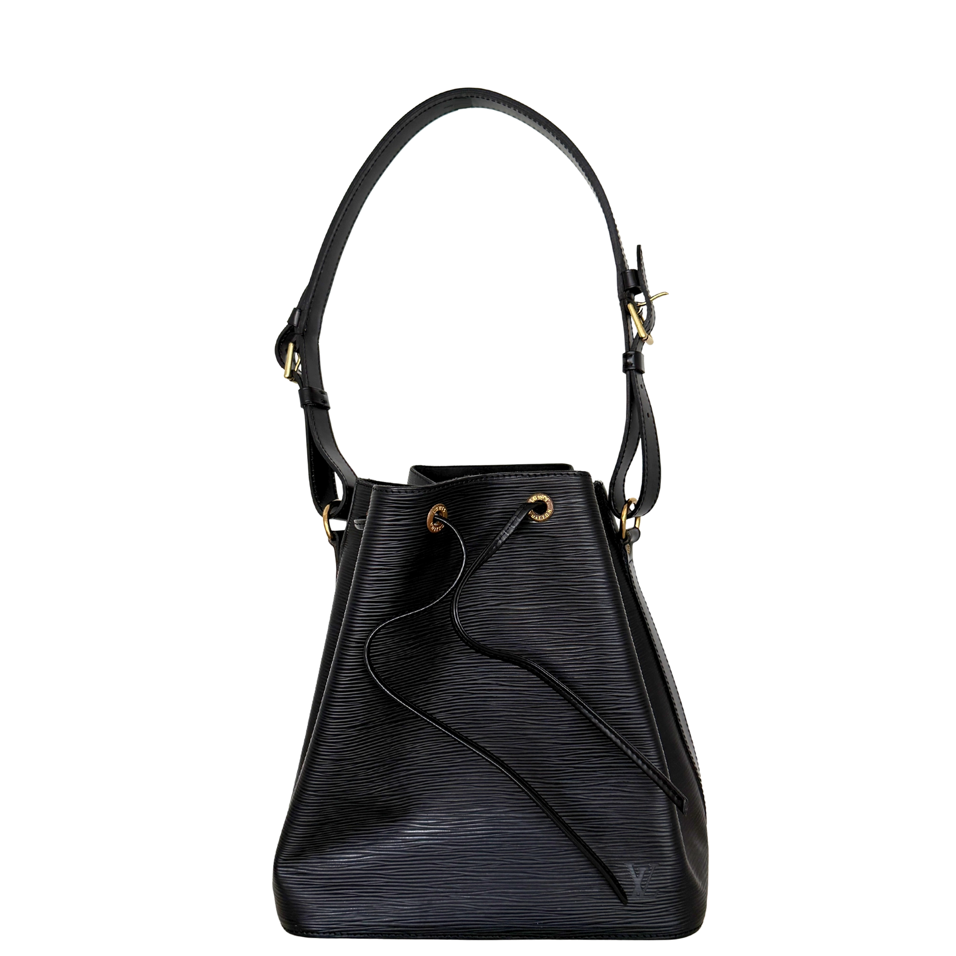 Louis Vuitton Petit Sac Noé Epi Leder Vintage schwarz 1997 / sehr gut Echtheitscheck
