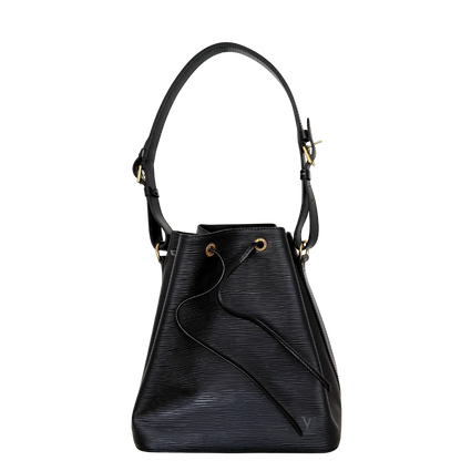 Louis Vuitton Petit Sac Noé Epi Leder Vintage schwarz 1997 / sehr gut Echtheitscheck