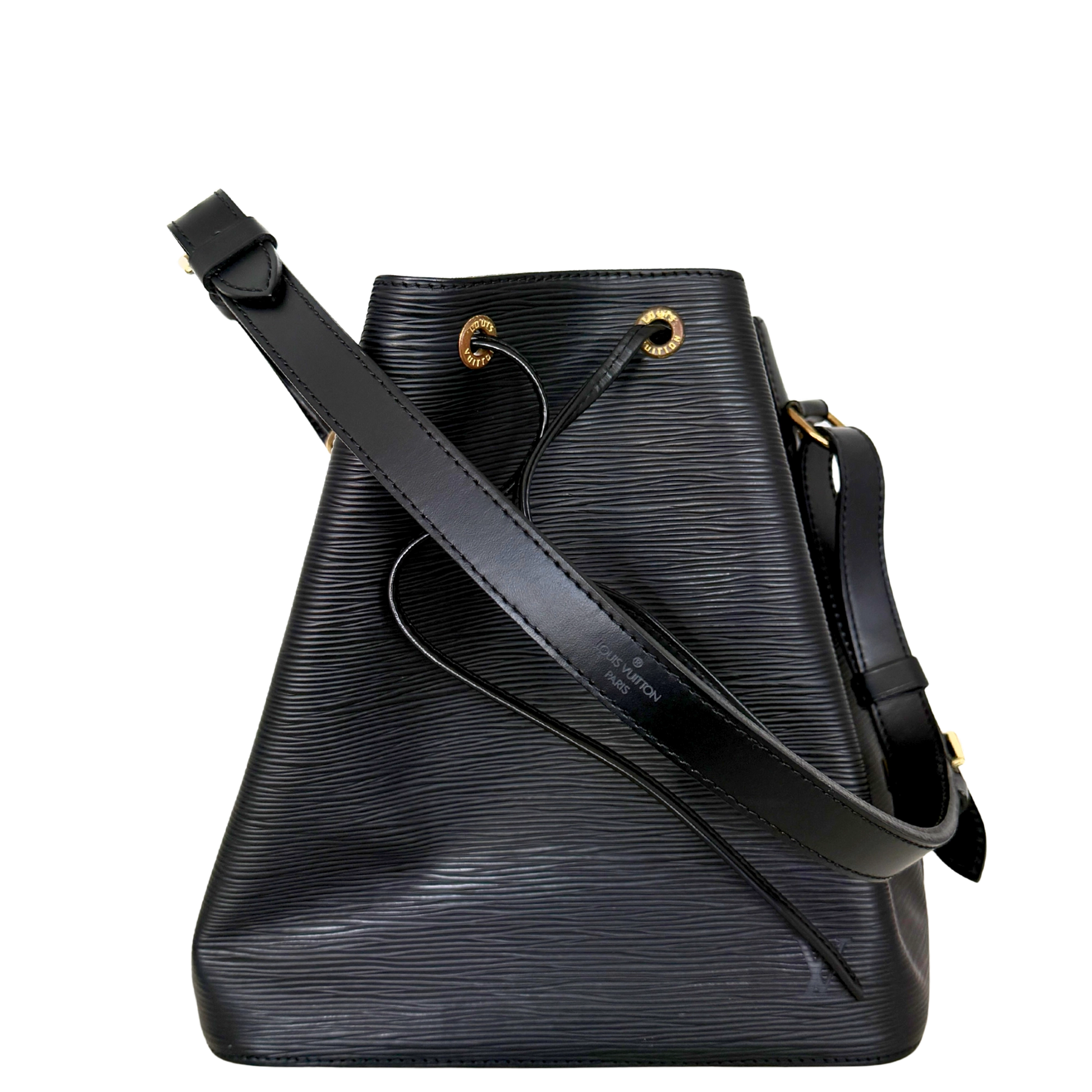 Louis Vuitton Petit Sac Noé Epi Leder Vintage schwarz 1997 / sehr gut Echtheitscheck