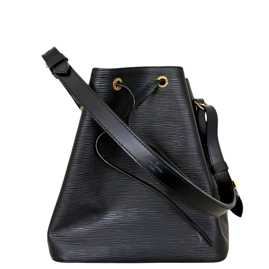 Louis Vuitton Petit Sac Noé Epi Leder Vintage schwarz 1997 / sehr gut Echtheitscheck