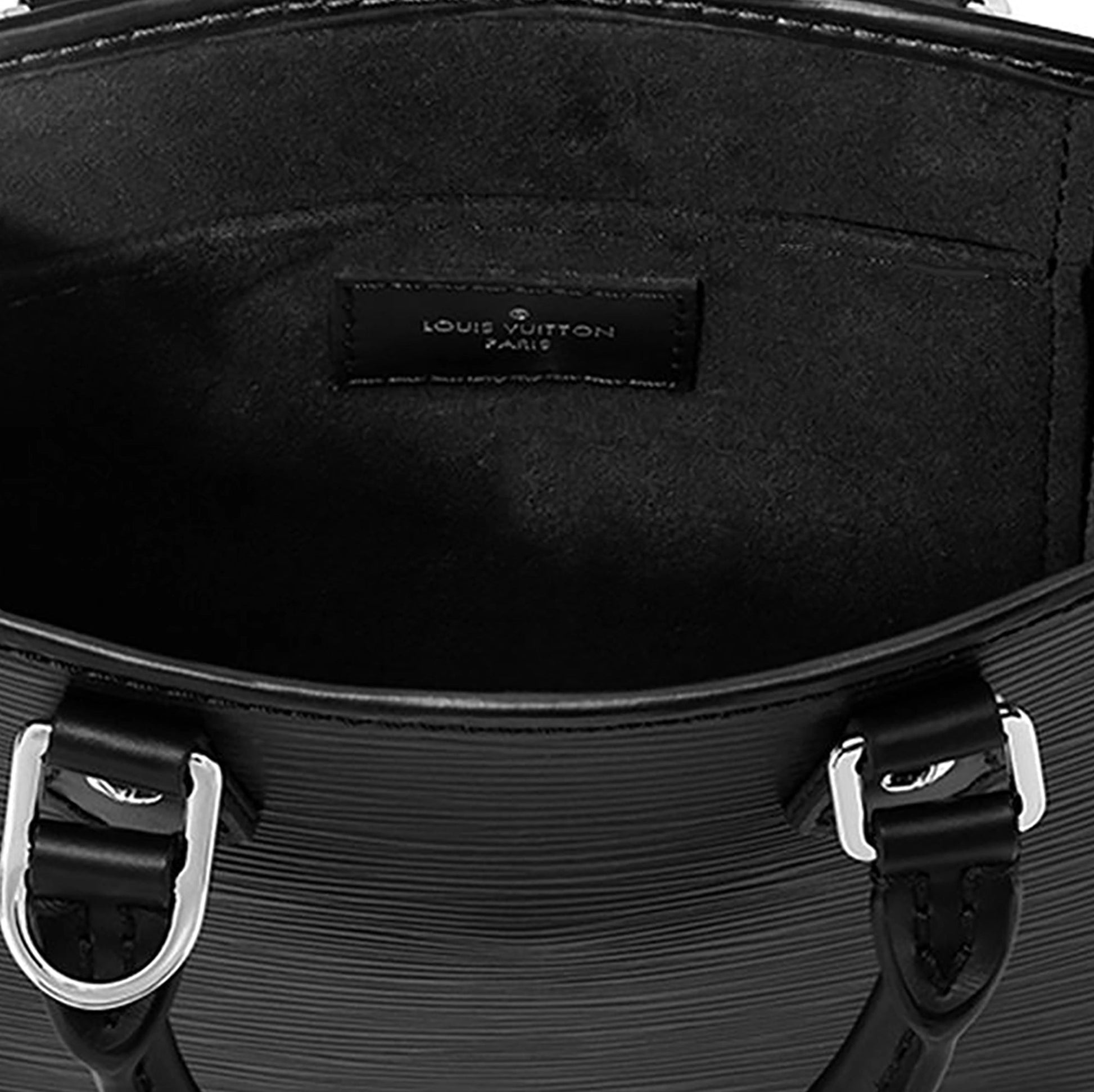 Louis Vuitton Petit Sac Plat Epi Leder schwarz  M81238 Fullset / neuwertig Louis Vuitton