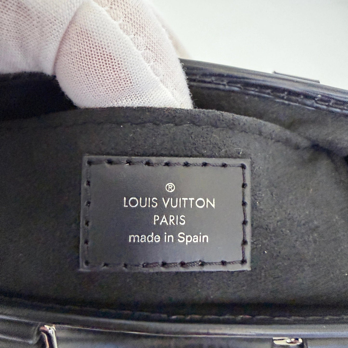Louis Vuitton Petit Sac Plat Epi Leder schwarz  M81238 Fullset / neuwertig Louis Vuitton