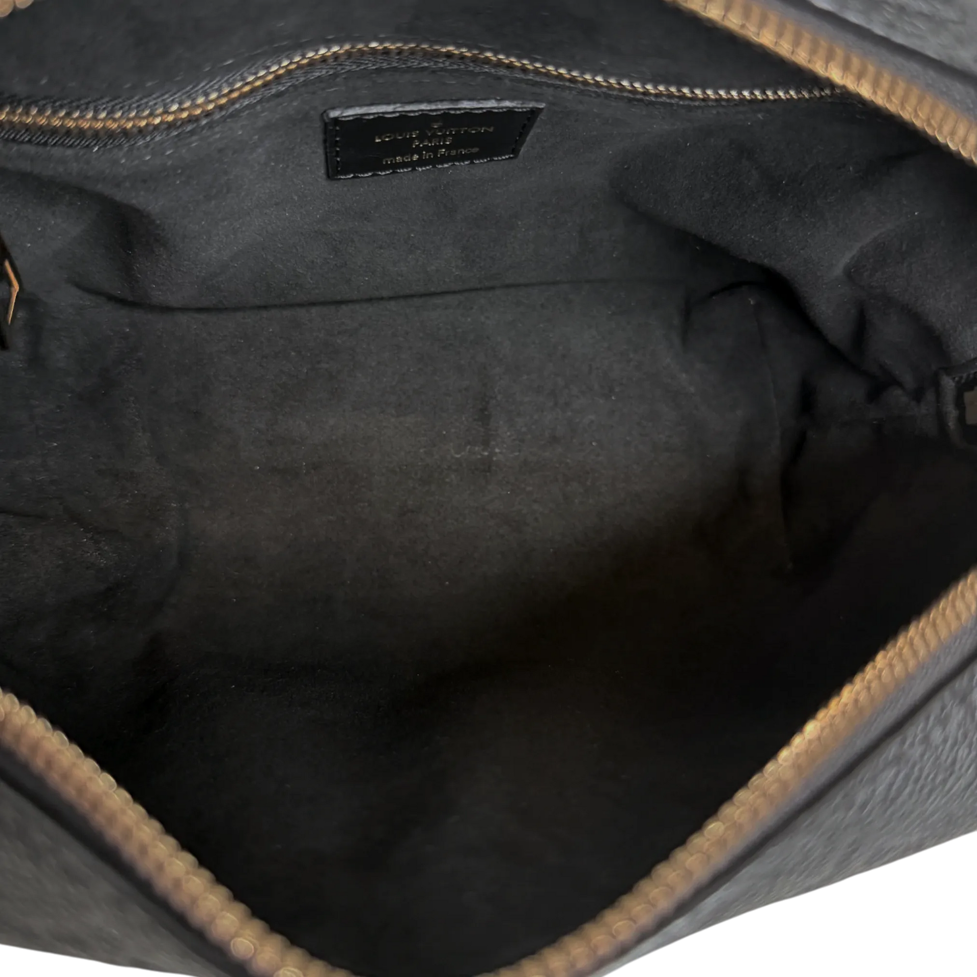 Louis Vuitton Petite Malle Souple Leder schwarz M45393 Louis Vuitton