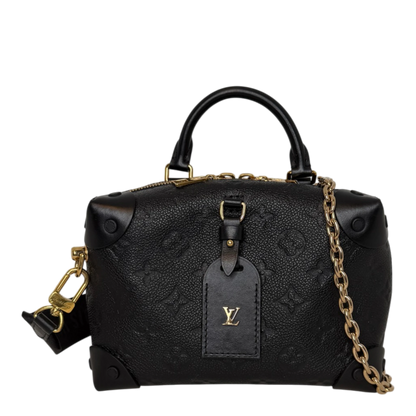 Louis Vuitton Petite Malle Souple Leder schwarz M45393 Louis Vuitton