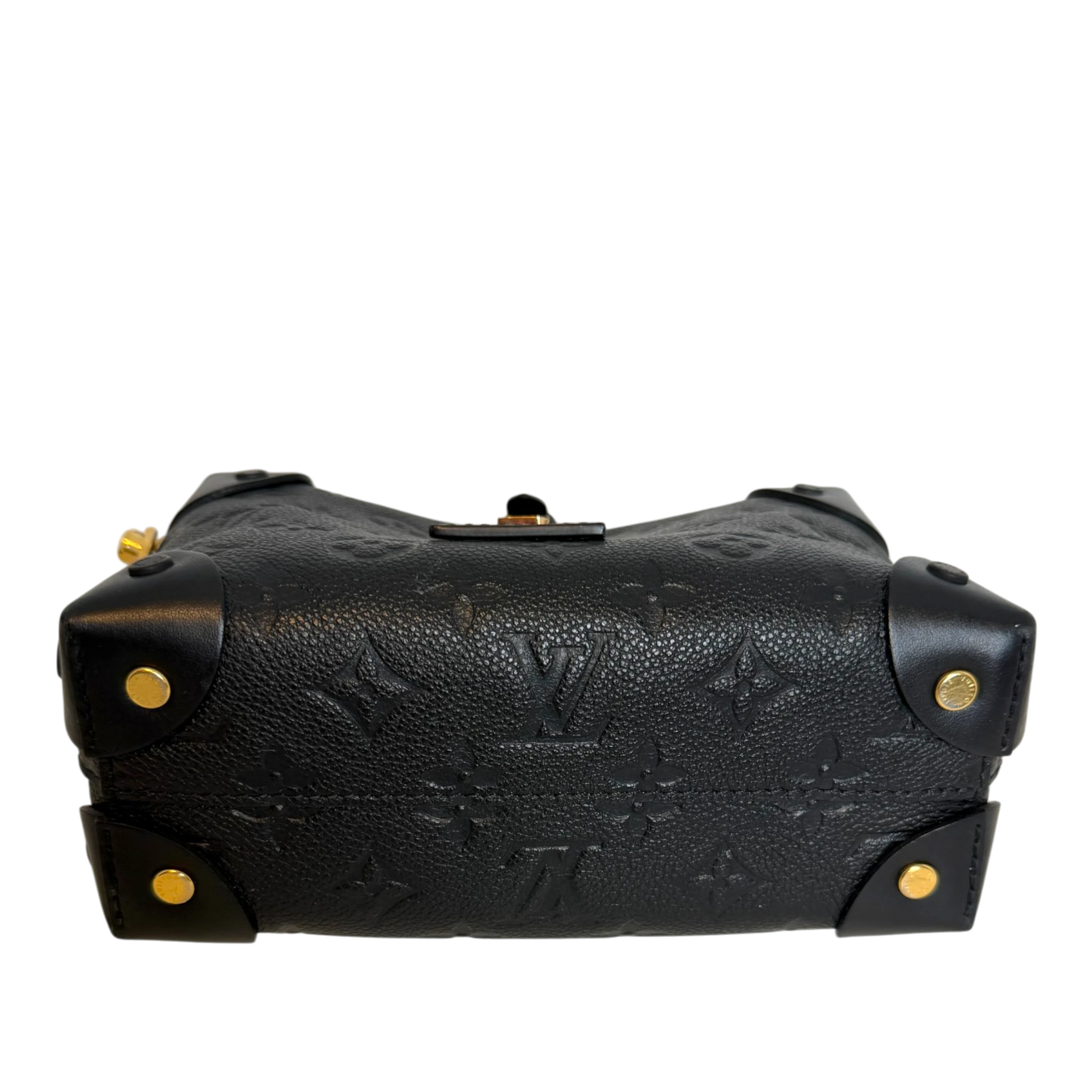 Louis Vuitton Petite Malle Souple Leder schwarz M45393 Louis Vuitton