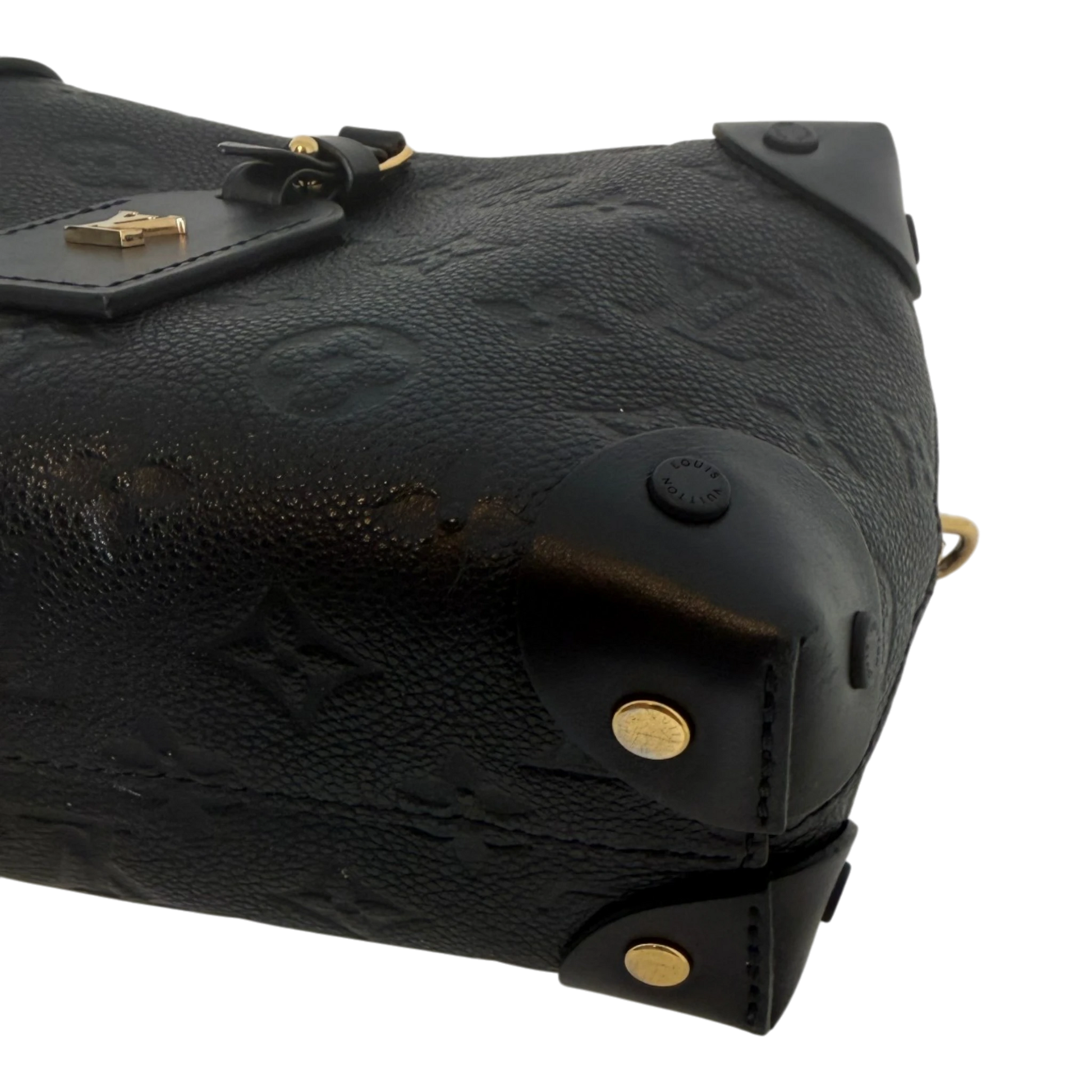 Louis Vuitton Petite Malle Souple Leder schwarz M45393 Louis Vuitton