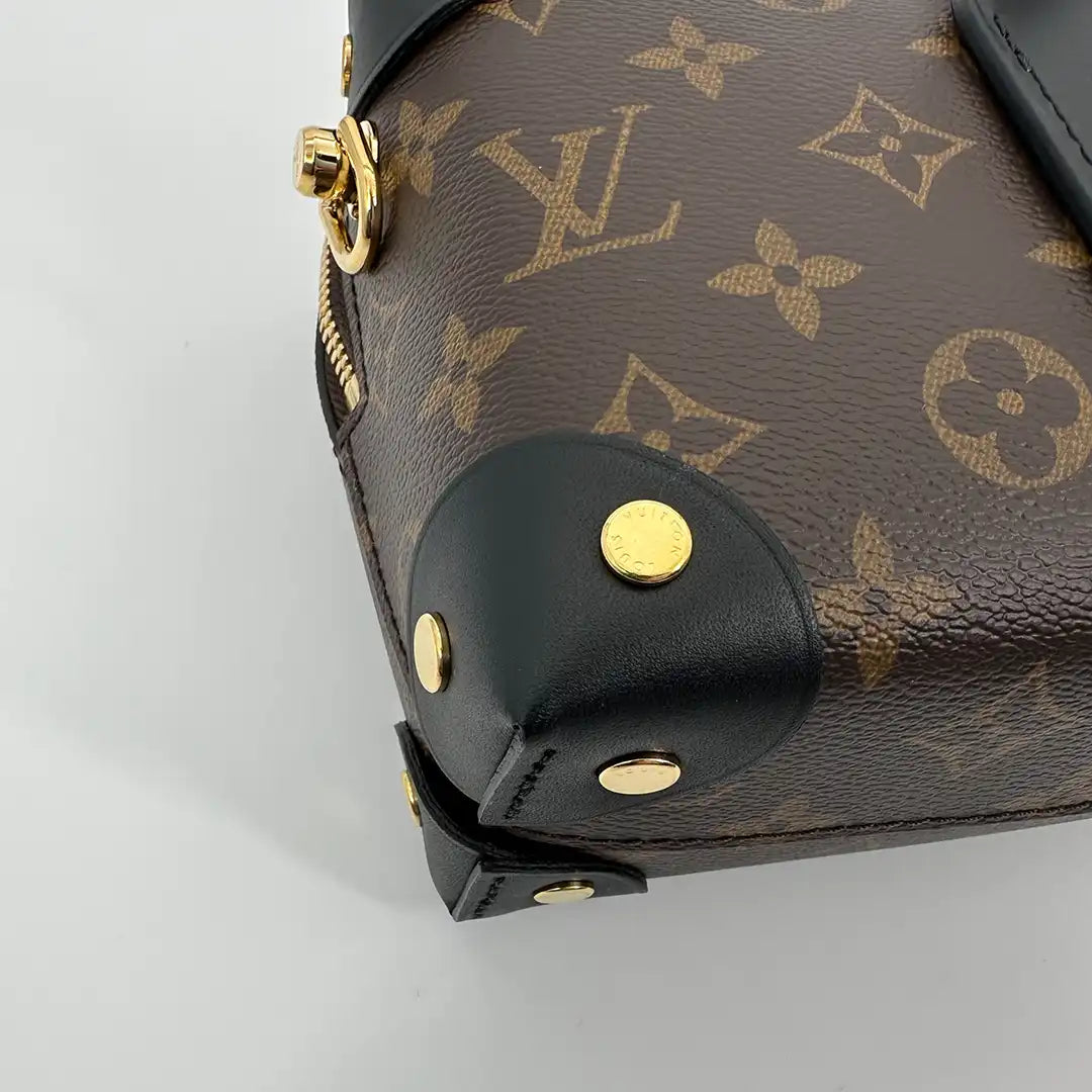 Louis Vuitton Petite Malle Souple Monogram M45571 Fullset / neuwertig Echtheitscheck