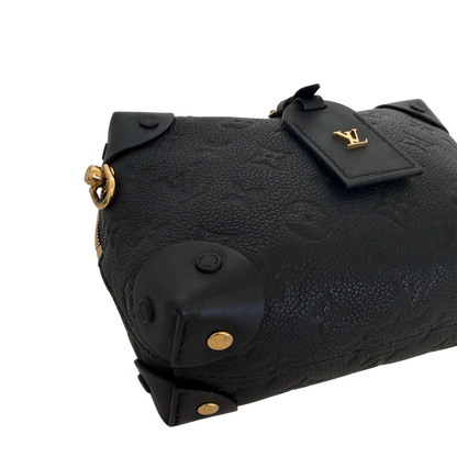 Louis Vuitton Petite Malle Souple Leder M45393 schwarz Fullset / neuwertig Louis Vuitton