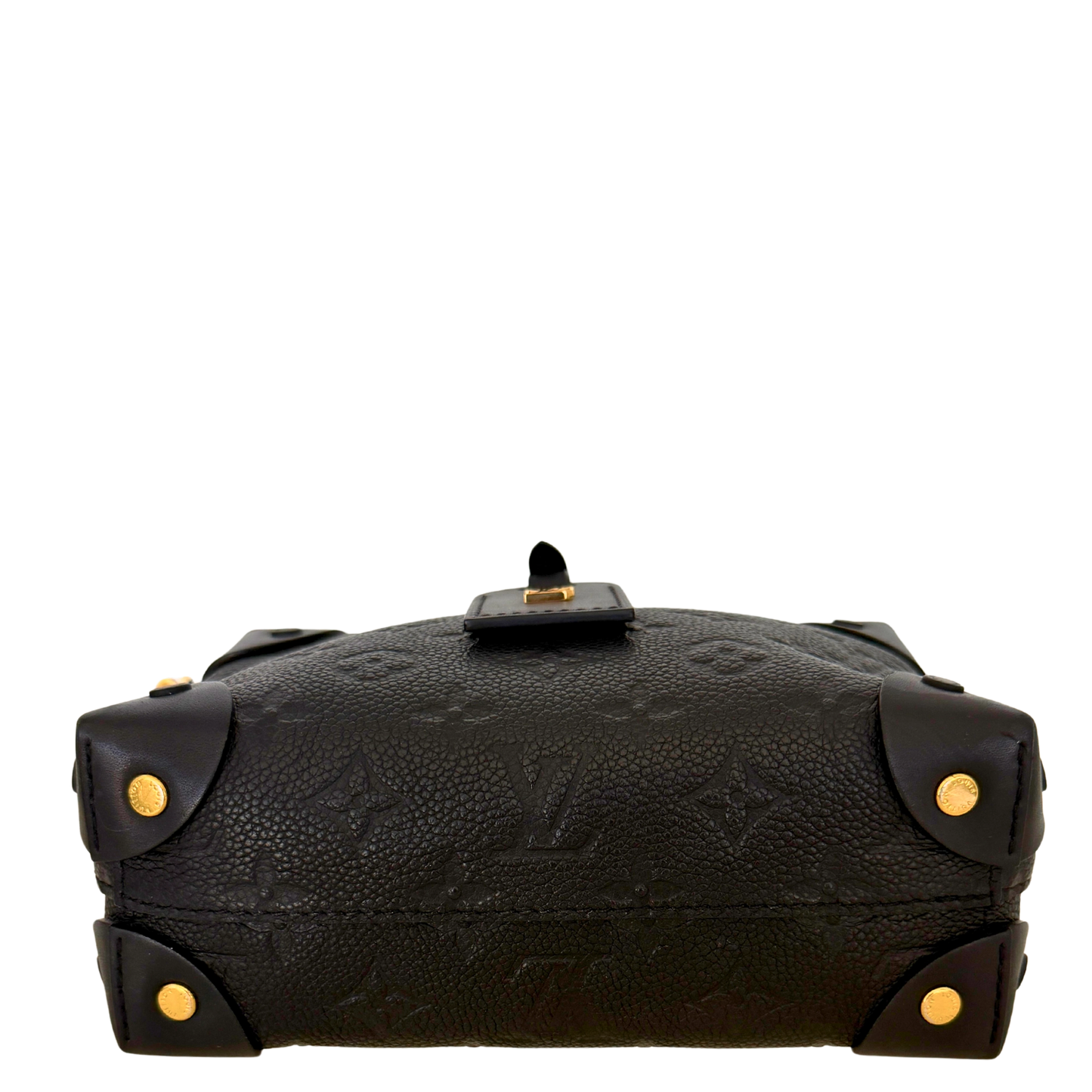 Louis Vuitton Petite Malle Souple Leder M45393 schwarz Fullset / neuwertig Louis Vuitton