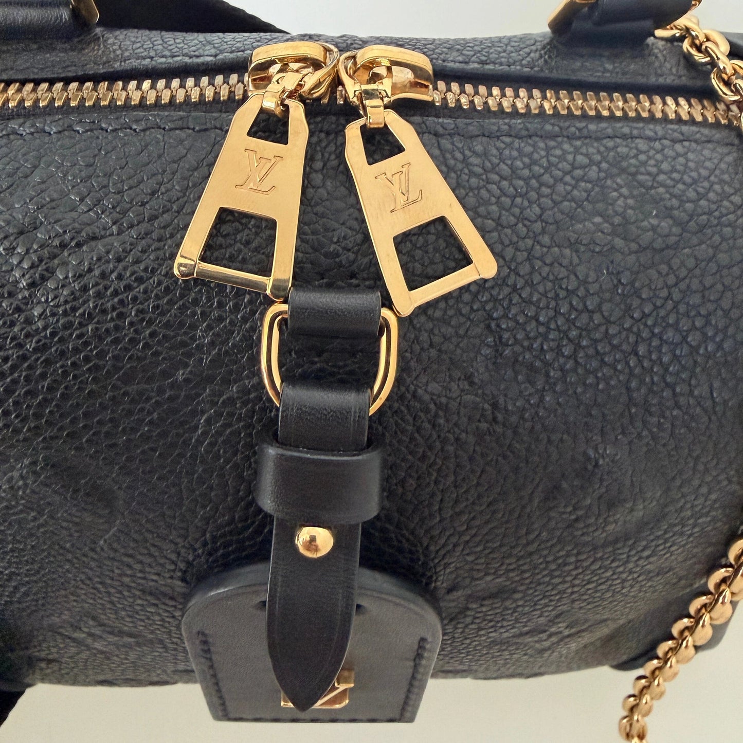 Louis Vuitton Petite Malle Souple Leder M45393 schwarz Fullset / neuwertig Louis Vuitton