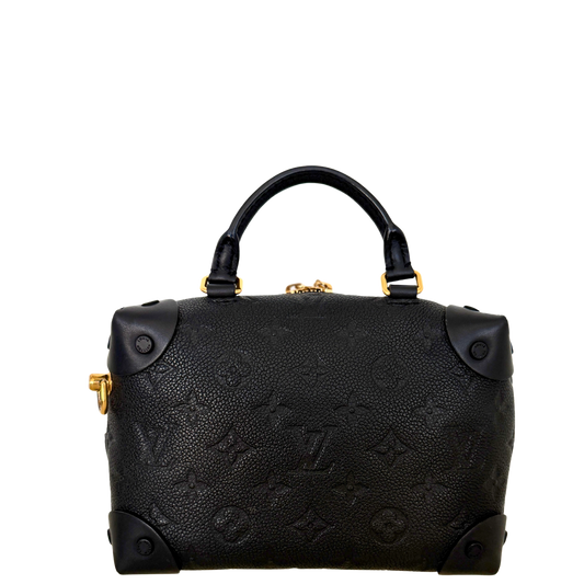 Louis Vuitton Petite Malle Souple Leder schwarz M45393 Louis Vuitton