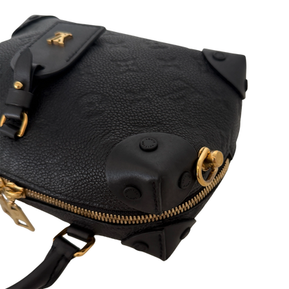 Louis Vuitton Petite Malle Souple Leder M45393 schwarz Fullset / neuwertig Louis Vuitton