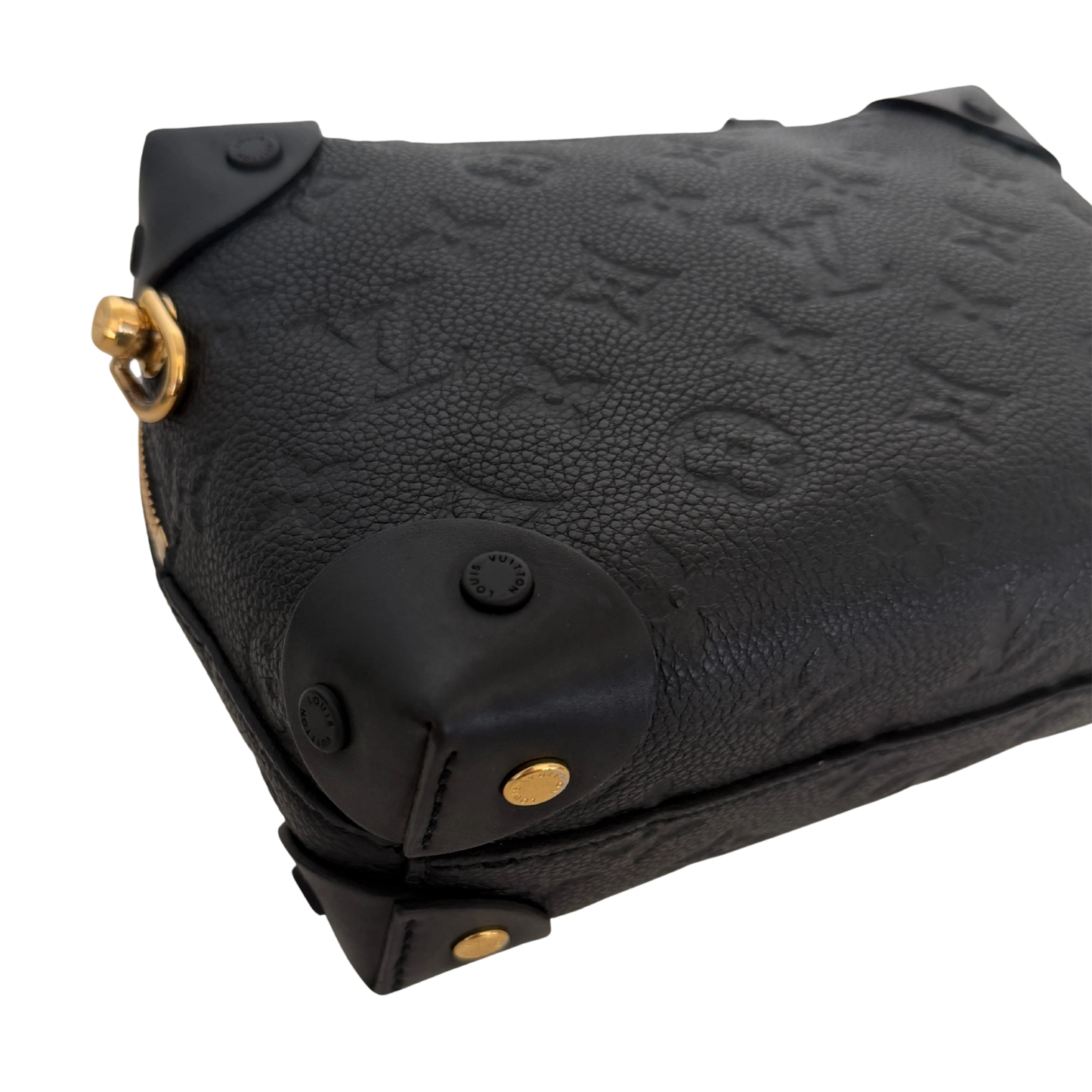 Louis Vuitton Petite Malle Souple Leder M45393 schwarz Fullset / neuwertig Louis Vuitton