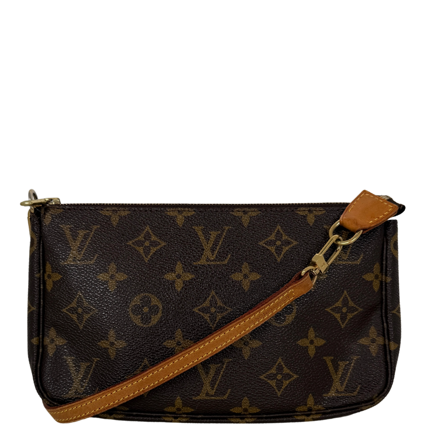 Louis Vuitton Pochette Accessoires Monogram Canvas braun / sehr gut Louis Vuitton