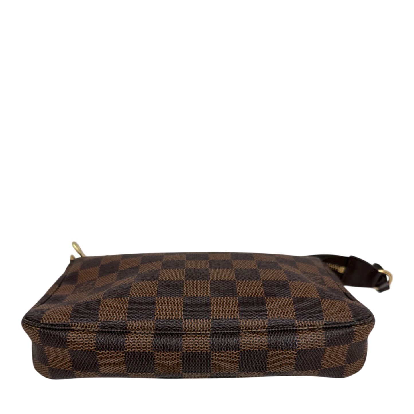 Louis Vuitton Pochette Accessoires Damier Ebène Canvas Braun Gold 2007 Louis Vuitton