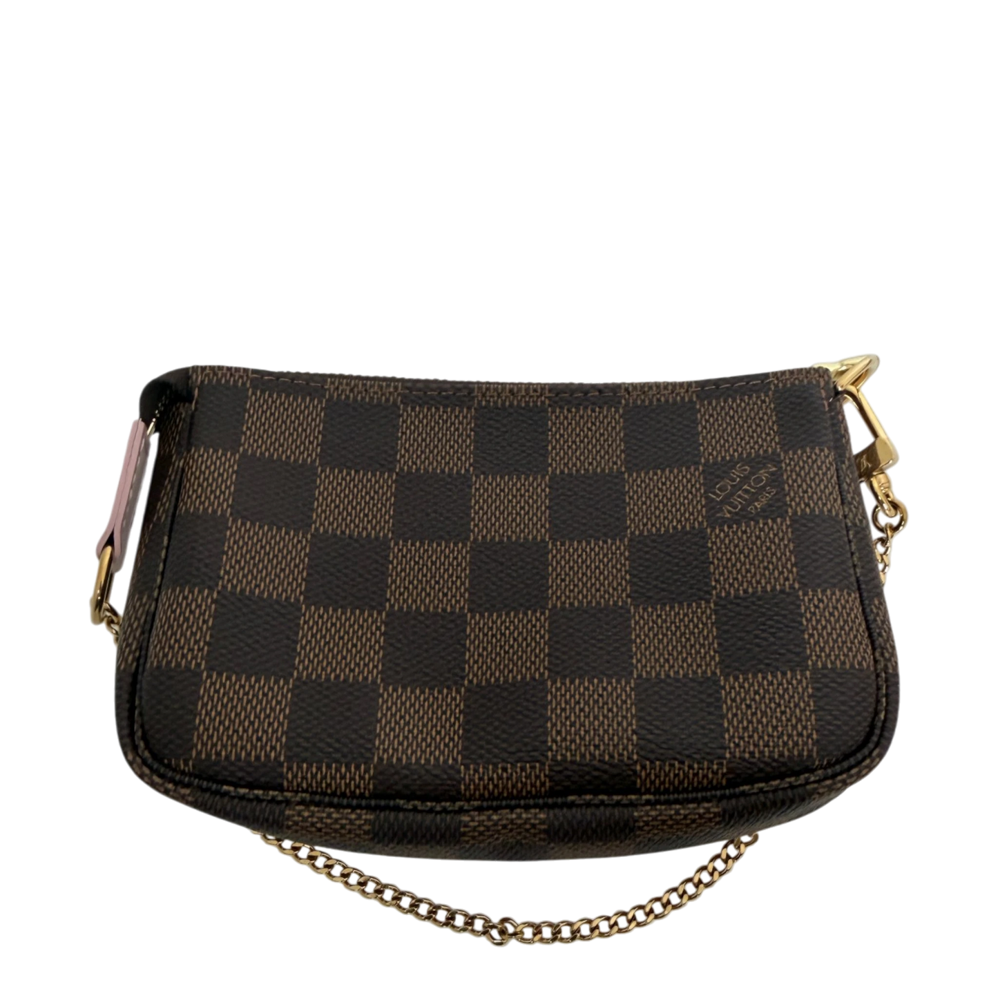 Louis Vuitton Pochette Accessoires Limited Edition Vivienne Xmas Damier Mini Clutch Louis Vuitton