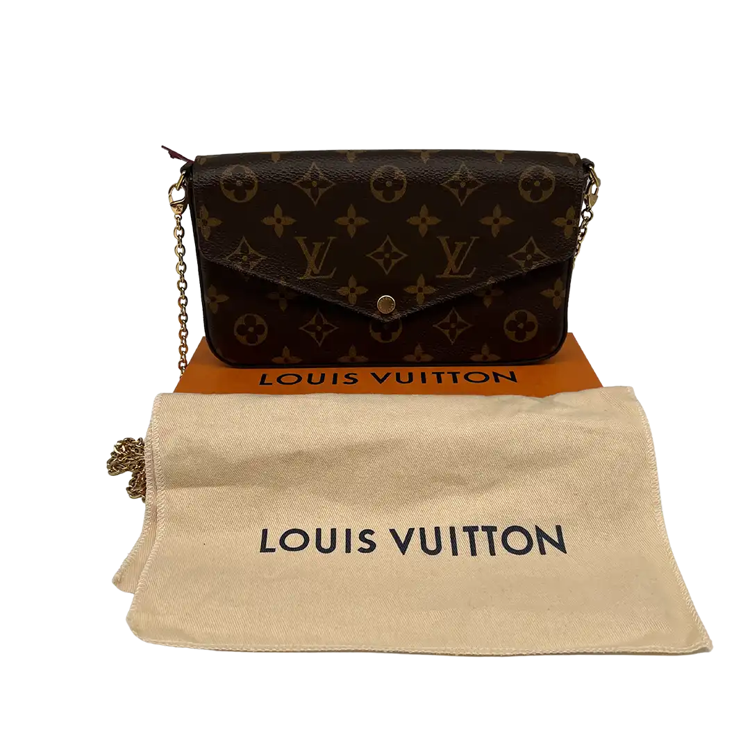 Louis Vuitton Félicie Pochette Monogram Canvas M81896 / sehr gut Louis Vuitton