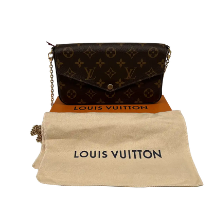 Louis Vuitton Félicie Pochette Monogram Canvas M81896 / sehr gut Louis Vuitton