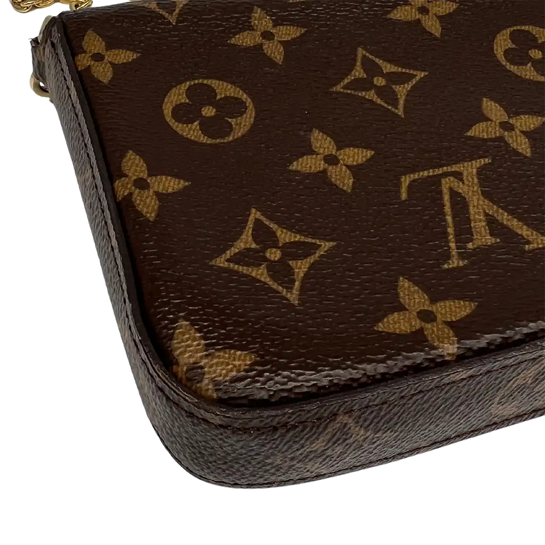 Louis Vuitton Félicie Pochette Monogram Canvas M81896 / sehr gut Louis Vuitton