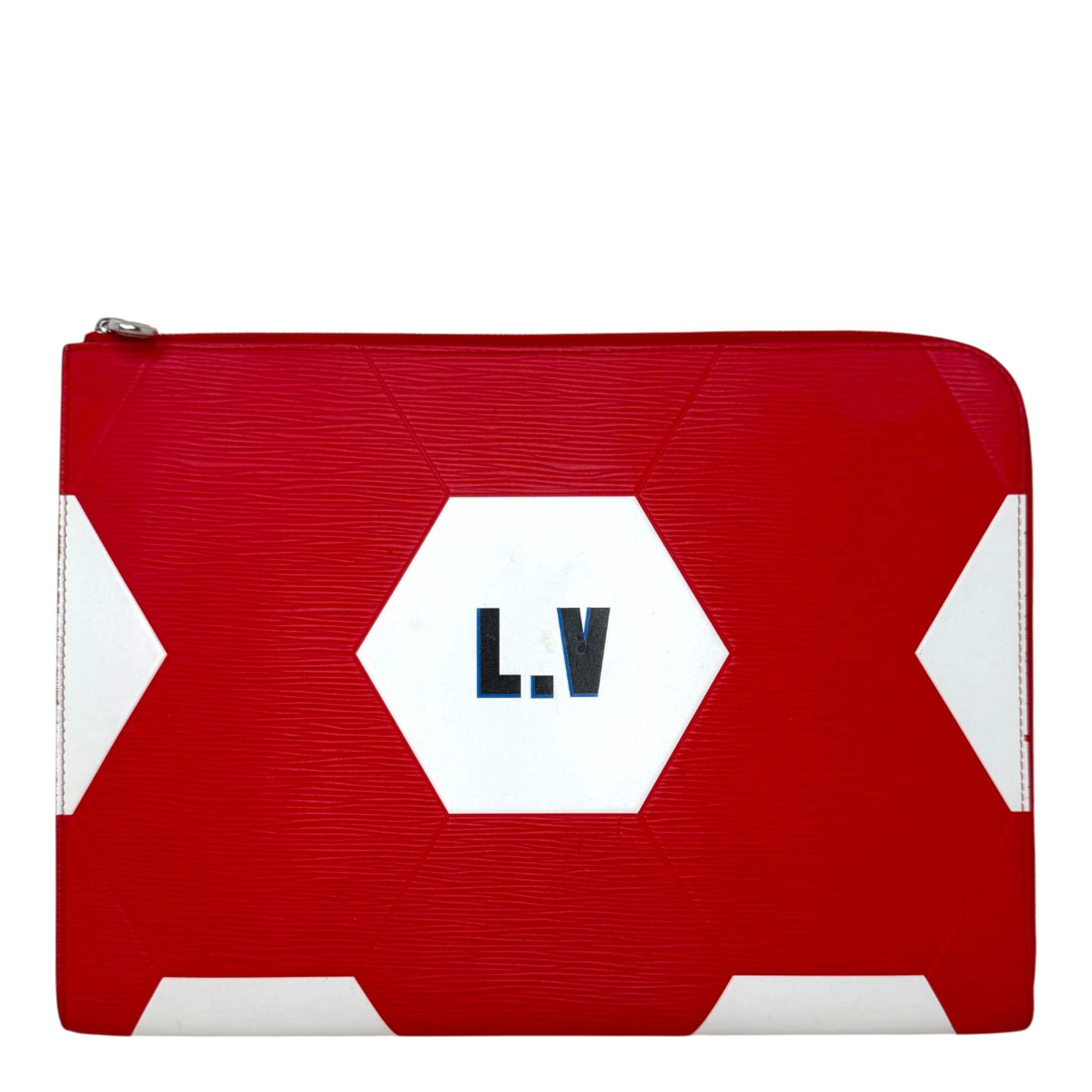 Louis Vuitton Pochette Jour GM FIFA World Cup 2018 Epi Leder Rot Weiß Clutch Louis Vuitton