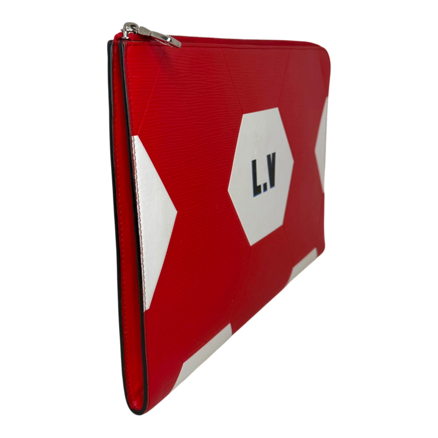 Louis Vuitton Pochette Jour GM FIFA World Cup 2018 Epi Leder Rot Weiß Clutch Louis Vuitton