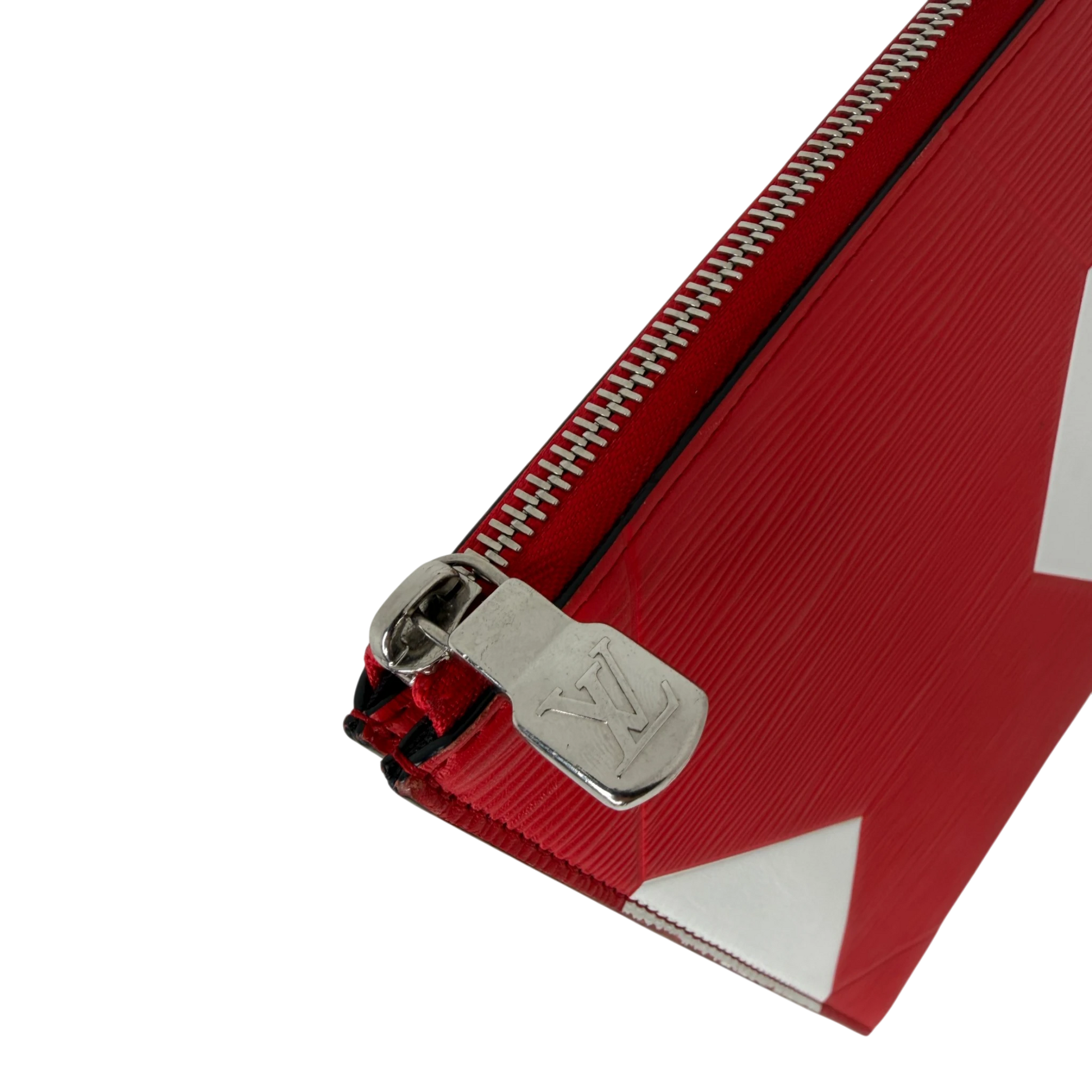Louis Vuitton Pochette Jour GM FIFA World Cup 2018 Epi Leder Rot Weiß Clutch Louis Vuitton