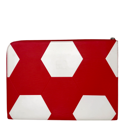 Louis Vuitton Pochette Jour GM FIFA World Cup 2018 Epi Leder Rot Weiß Clutch Louis Vuitton